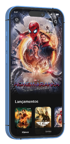 Imagem de Aplicativo de Filmes e Séries Imagem de Aplicativo de Filmes e Séries